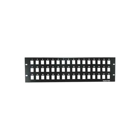 Bestlink Netware Blank Panel(19") for Keystone Jack- 48-Port- 3U 102224
